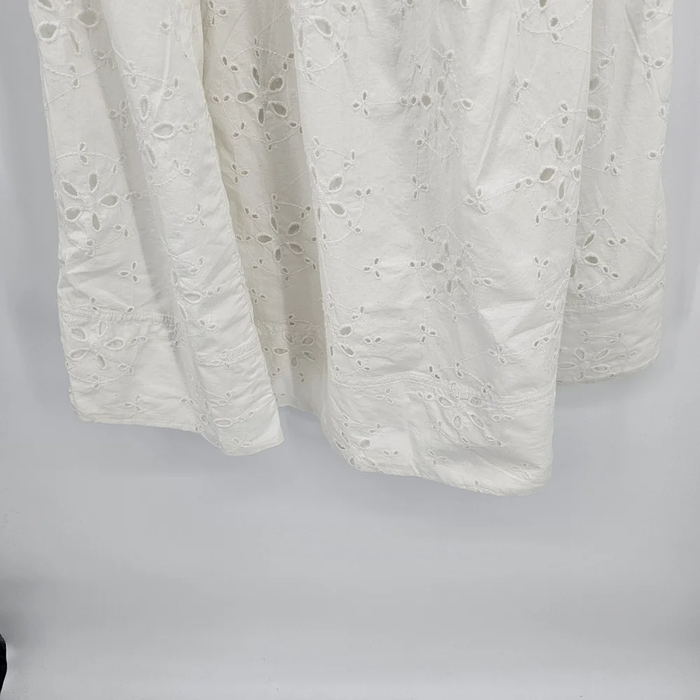 Free People Womens Primavera Eyelet Midi Sundress Womens Medium New